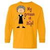 Youth Heavy Cotton™ Long Sleeve T-Shirt Thumbnail