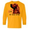 Youth Heavy Cotton™ Long Sleeve T-Shirt Thumbnail