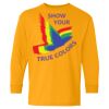 Youth Heavy Cotton™ Long Sleeve T-Shirt Thumbnail