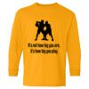 Youth Heavy Cotton™ Long Sleeve T-Shirt Thumbnail
