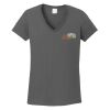 Ladies Heavy Cotton ™ 100% Cotton V Neck T Shirt Thumbnail