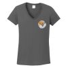 Ladies Heavy Cotton ™ 100% Cotton V Neck T Shirt Thumbnail