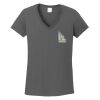 Ladies Heavy Cotton ™ 100% Cotton V Neck T Shirt Thumbnail