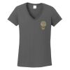 Ladies Heavy Cotton ™ 100% Cotton V Neck T Shirt Thumbnail