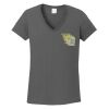 Ladies Heavy Cotton ™ 100% Cotton V Neck T Shirt Thumbnail