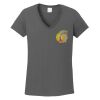 Ladies Heavy Cotton ™ 100% Cotton V Neck T Shirt Thumbnail