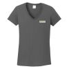 Ladies Heavy Cotton ™ 100% Cotton V Neck T Shirt Thumbnail