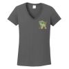 Ladies Heavy Cotton ™ 100% Cotton V Neck T Shirt Thumbnail