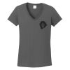 Ladies Heavy Cotton ™ 100% Cotton V Neck T Shirt Thumbnail