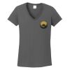 Ladies Heavy Cotton ™ 100% Cotton V Neck T Shirt Thumbnail