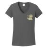 Ladies Heavy Cotton ™ 100% Cotton V Neck T Shirt Thumbnail