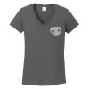 Ladies Heavy Cotton ™ 100% Cotton V Neck T Shirt Thumbnail