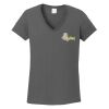 Ladies Heavy Cotton ™ 100% Cotton V Neck T Shirt Thumbnail