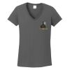 Ladies Heavy Cotton ™ 100% Cotton V Neck T Shirt Thumbnail