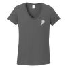 Ladies Heavy Cotton ™ 100% Cotton V Neck T Shirt Thumbnail