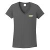 Ladies Heavy Cotton ™ 100% Cotton V Neck T Shirt Thumbnail