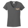 Ladies Heavy Cotton ™ 100% Cotton V Neck T Shirt Thumbnail