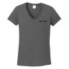 Ladies Heavy Cotton ™ 100% Cotton V Neck T Shirt Thumbnail
