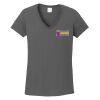 Ladies Heavy Cotton ™ 100% Cotton V Neck T Shirt Thumbnail