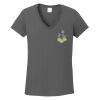 Ladies Heavy Cotton ™ 100% Cotton V Neck T Shirt Thumbnail