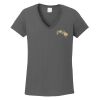 Ladies Heavy Cotton ™ 100% Cotton V Neck T Shirt Thumbnail