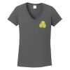 Ladies Heavy Cotton ™ 100% Cotton V Neck T Shirt Thumbnail