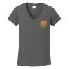 Ladies Heavy Cotton ™ 100% Cotton V Neck T Shirt Thumbnail