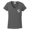 Ladies Heavy Cotton ™ 100% Cotton V Neck T Shirt Thumbnail