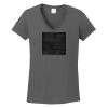 Ladies Heavy Cotton ™ 100% Cotton V Neck T Shirt Thumbnail
