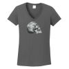 Ladies Heavy Cotton ™ 100% Cotton V Neck T Shirt Thumbnail