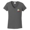 Ladies Heavy Cotton ™ 100% Cotton V Neck T Shirt Thumbnail