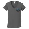 Ladies Heavy Cotton ™ 100% Cotton V Neck T Shirt Thumbnail