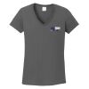 Ladies Heavy Cotton ™ 100% Cotton V Neck T Shirt Thumbnail