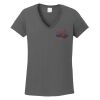 Ladies Heavy Cotton ™ 100% Cotton V Neck T Shirt Thumbnail