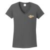 Ladies Heavy Cotton ™ 100% Cotton V Neck T Shirt Thumbnail