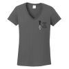 Ladies Heavy Cotton ™ 100% Cotton V Neck T Shirt Thumbnail
