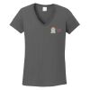 Ladies Heavy Cotton ™ 100% Cotton V Neck T Shirt Thumbnail