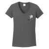 Ladies Heavy Cotton ™ 100% Cotton V Neck T Shirt Thumbnail