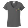 Ladies Heavy Cotton ™ 100% Cotton V Neck T Shirt Thumbnail