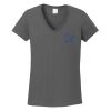 Ladies Heavy Cotton ™ 100% Cotton V Neck T Shirt Thumbnail