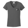 Ladies Heavy Cotton ™ 100% Cotton V Neck T Shirt Thumbnail