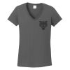 Ladies Heavy Cotton ™ 100% Cotton V Neck T Shirt Thumbnail