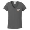 Ladies Heavy Cotton ™ 100% Cotton V Neck T Shirt Thumbnail