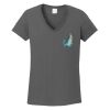 Ladies Heavy Cotton ™ 100% Cotton V Neck T Shirt Thumbnail