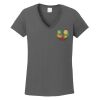 Ladies Heavy Cotton ™ 100% Cotton V Neck T Shirt Thumbnail