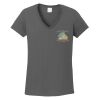 Ladies Heavy Cotton ™ 100% Cotton V Neck T Shirt Thumbnail