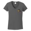 Ladies Heavy Cotton ™ 100% Cotton V Neck T Shirt Thumbnail
