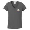 Ladies Heavy Cotton ™ 100% Cotton V Neck T Shirt Thumbnail