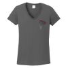 Ladies Heavy Cotton ™ 100% Cotton V Neck T Shirt Thumbnail