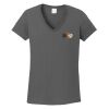 Ladies Heavy Cotton ™ 100% Cotton V Neck T Shirt Thumbnail